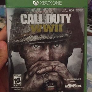 Call of Duty WWII for an XBOX ONE